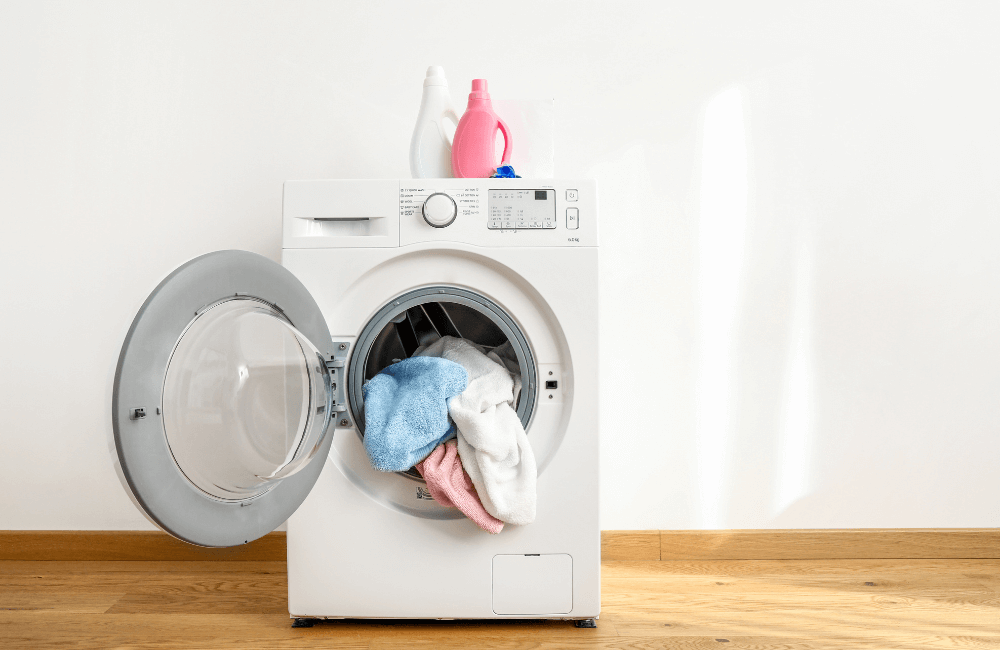 Moving a washing machine